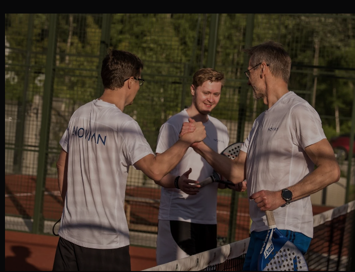 Padel Social renginio akimirka