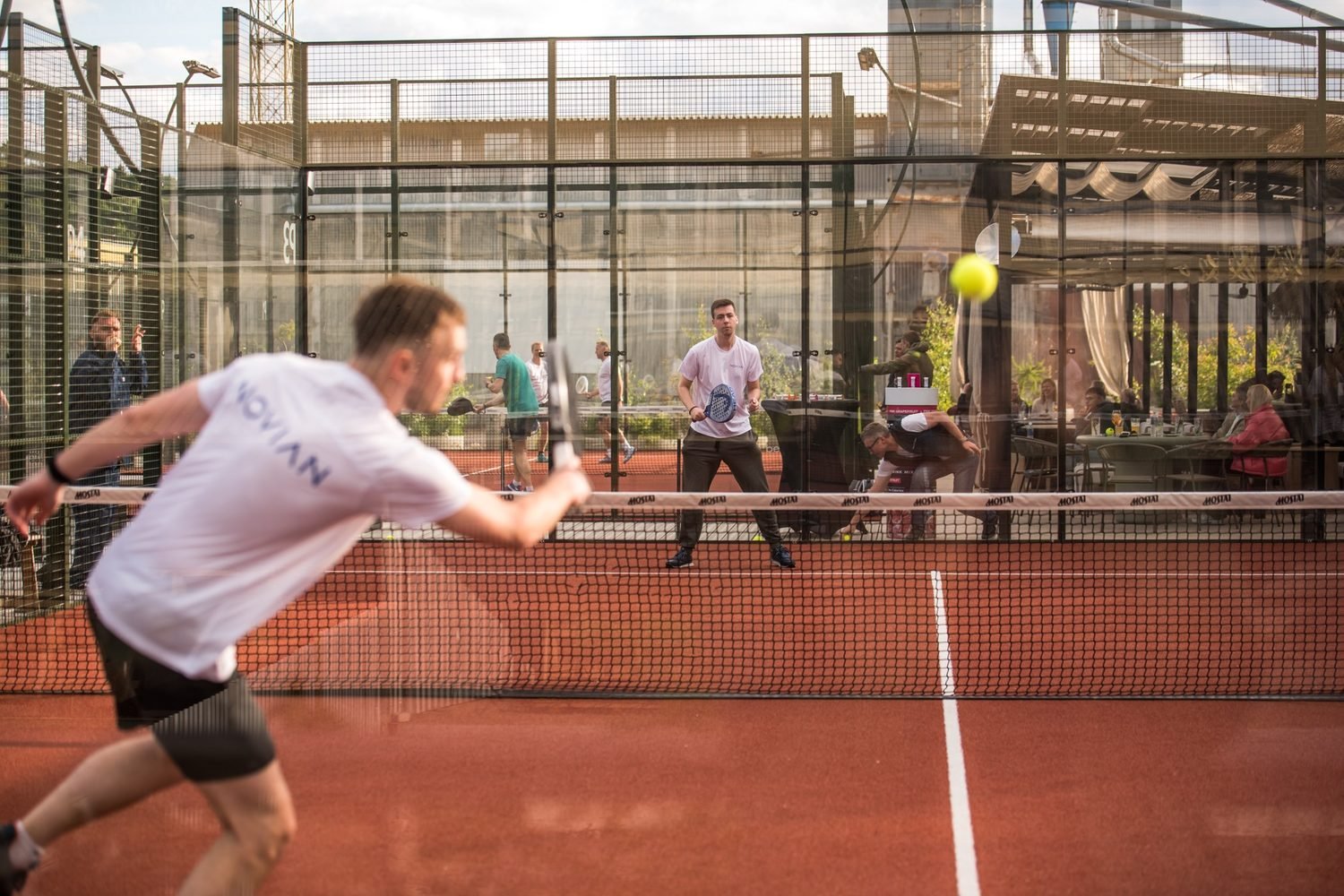 Padel Social renginio akimirka