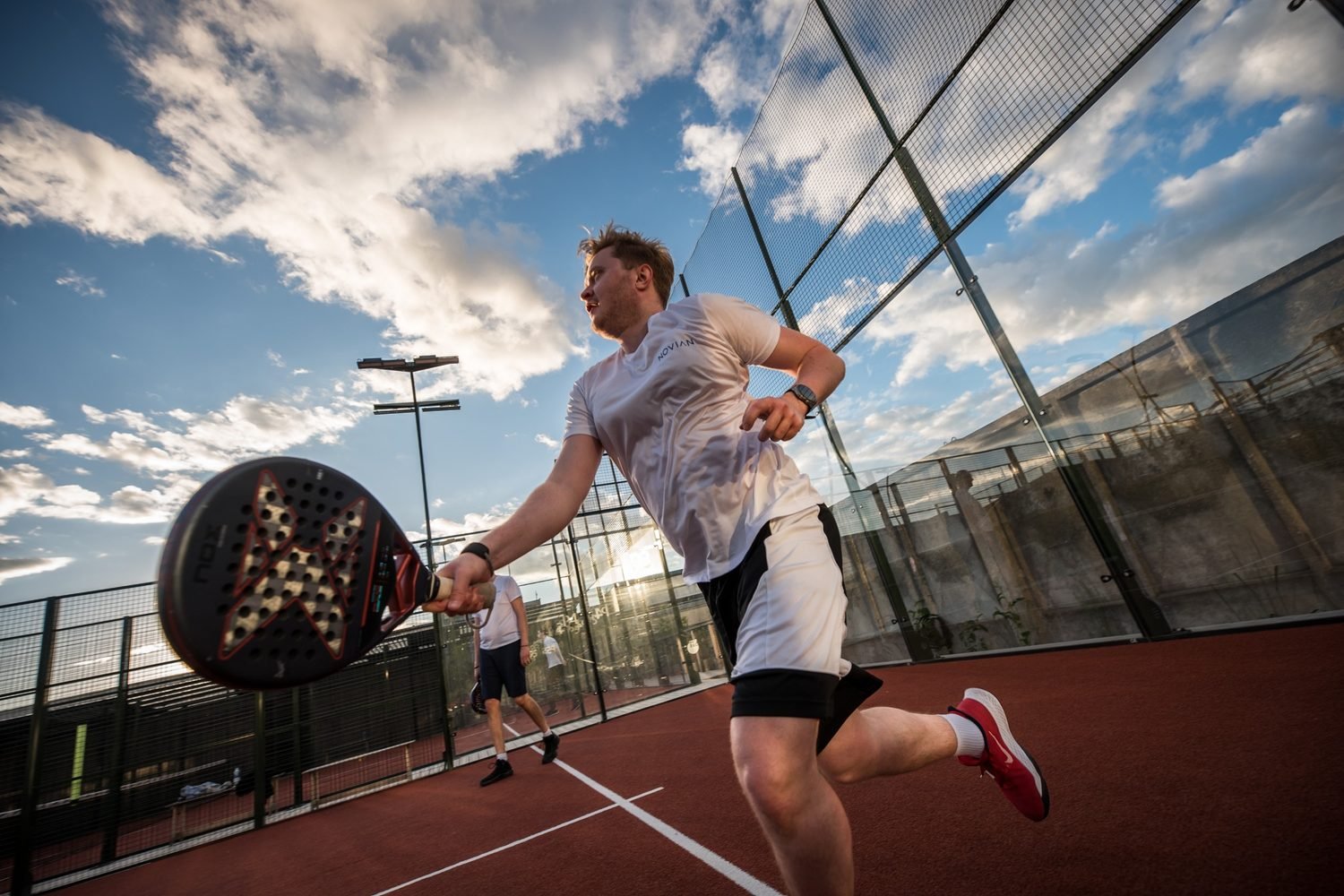 Padel Social renginio akimirka