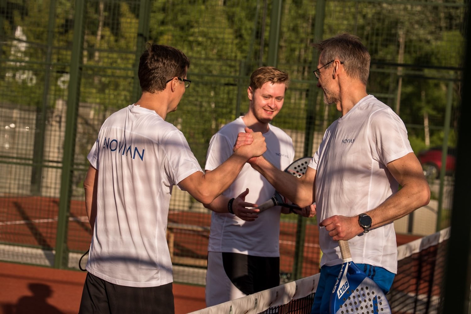 Padel Social renginio akimirka