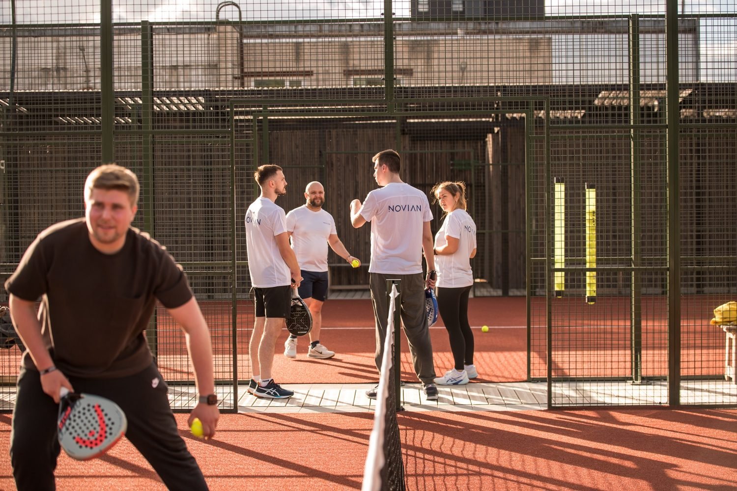 Padel Social renginio akimirka