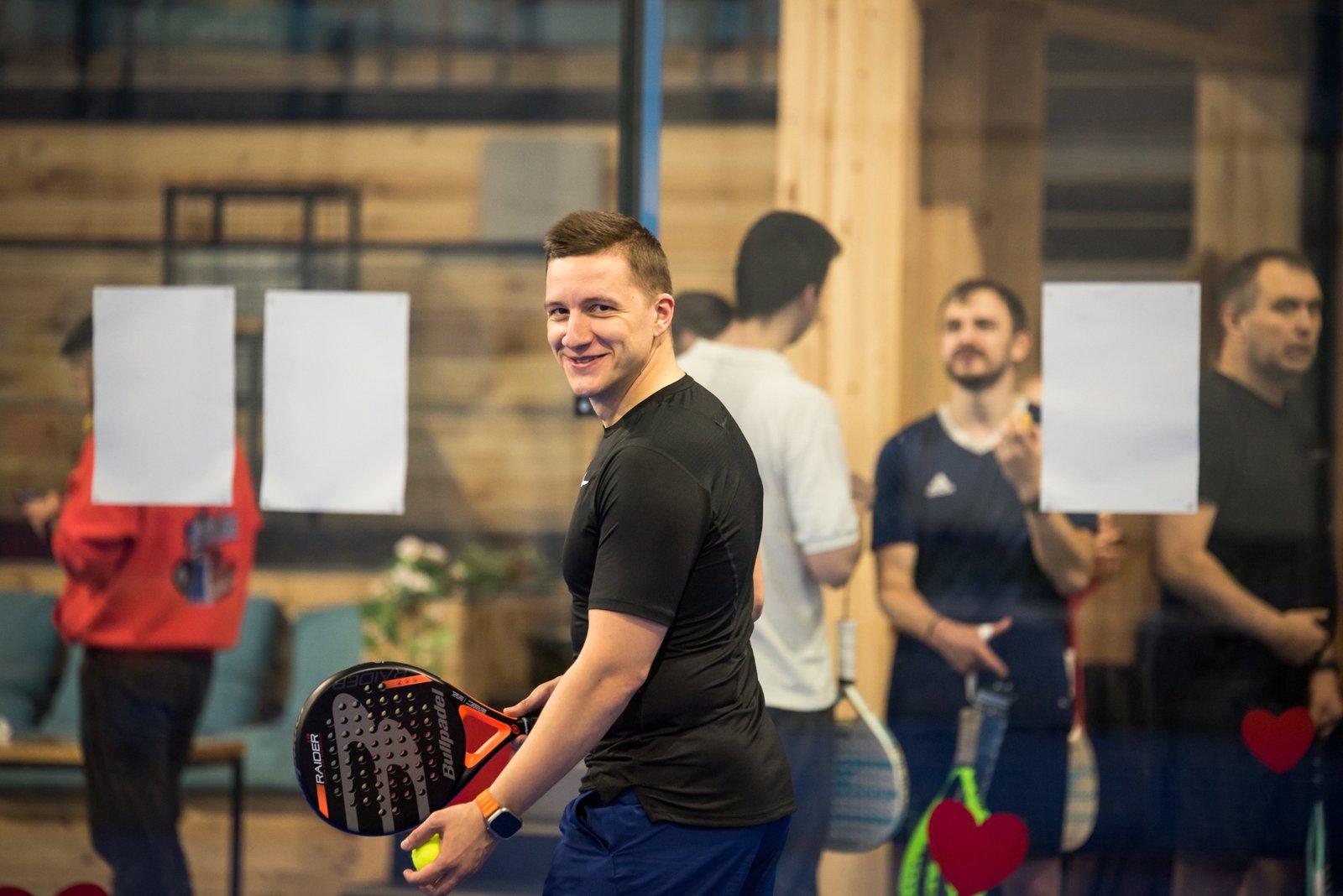 Padel Social renginio akimirka