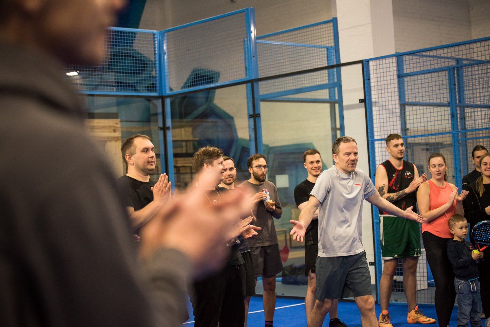 Padel Social renginio akimirka