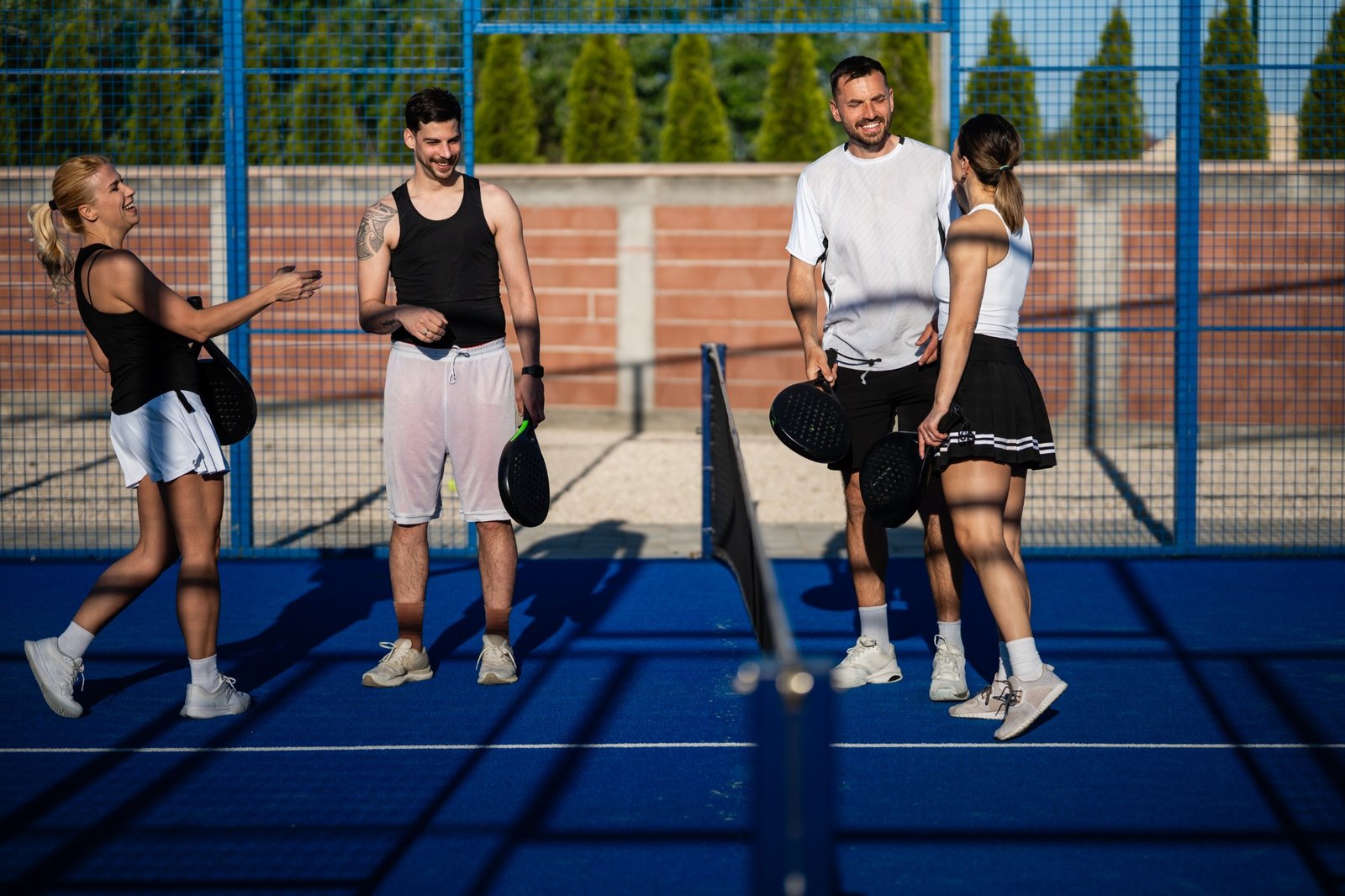 Padel Social renginio akimirka